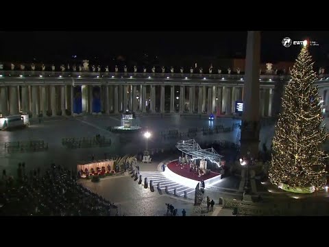 Encendido Nacimiento Arbol de Navidad Vaticano 2020 Y Como se Elaboro El Nacimiento HD