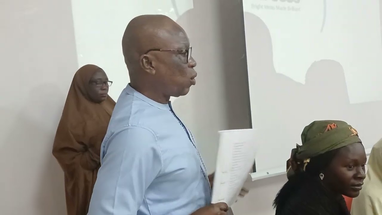 Wasa kan binciken mutuwar uwa bayan haihuwa (Role play by CMPDSR committee groups)