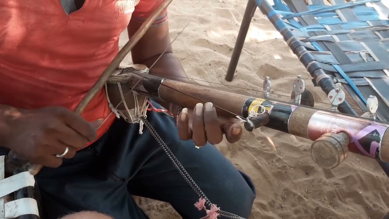 Ravanahatha - How to hold the stick and how to play