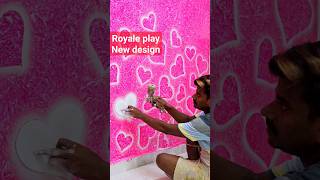 Royale play love design latest #wallpainting #painting #paint #walldecor #creativehacks #art