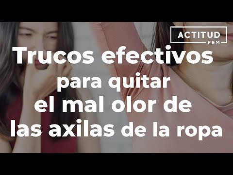 Cómo quitar el olor a sudor de tu ropa