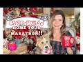 🎄2 HOURS of CHRISTMAS HOME TOUR MARATHON!!~COZY HOLIDAY JOY~Merry Christmas🎄Olivia's Romantic Home