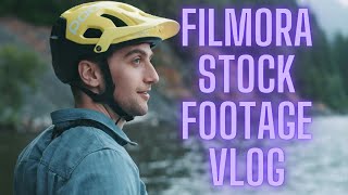 I used Filmora Stock Footage To Make a Travel Vlog...