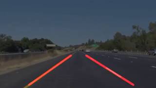 Computer Vision - Lane detection using OpenCV2