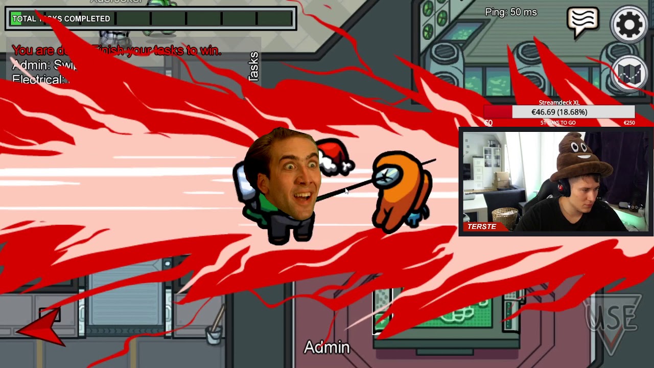 TERSTE RASTET AUS BEI AMONG US 🔥🎥 Streamhighlights #3