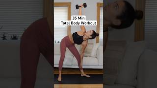 35 min total body workout — no jumping #homeworkout #totalbodyworkout