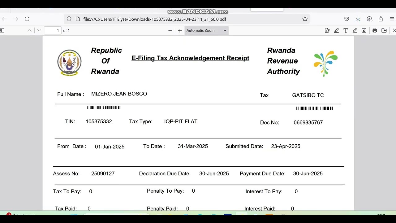Step By Step UKO WA DECRALA UKANISHYURA UMUSORO KUNYUNGU 2025