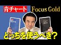 青チャートvsフォーカスゴールド(Focus Gold)、どっちを使うべき？【徹底比較】