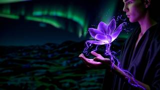 Binary  Orchid  Mirage | Futuristic Melodic Techno Visual Journey | 4K Cosmic Visualizer