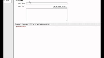 How to Create a File Using WebCT