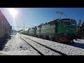 Train Driver´s View,  2019-02-12   Bollnäs - Lörstrand,  Fliståget