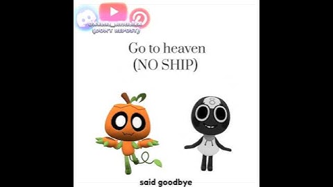 GO TO HEAVEN! ft: Gourdy, Toodles{NO SHIP}#dandysworld #dandysworldmeme #art #animation #fypシ゚viral
