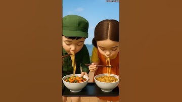 Squid Game2 twist Noodles Challenge ASMR #squidgame #squidgame2 #ai #asmr