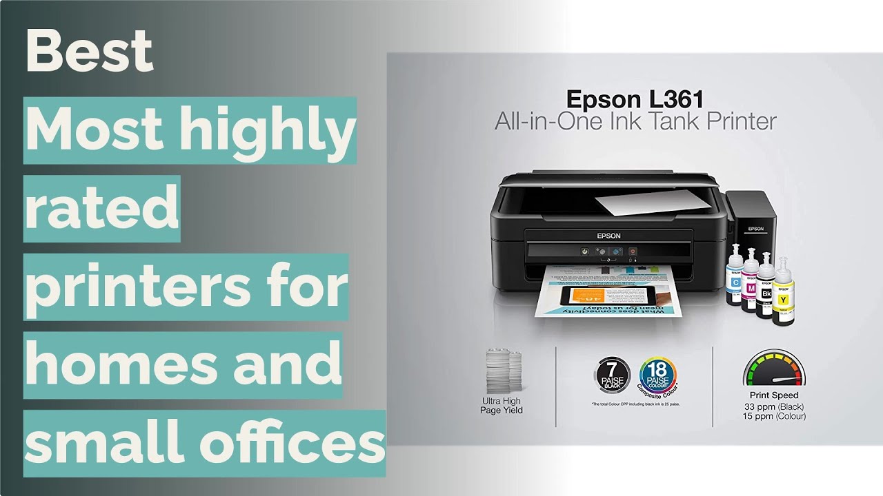 🌵 5 Best Most highly rated printers for homes and small offices YouTube