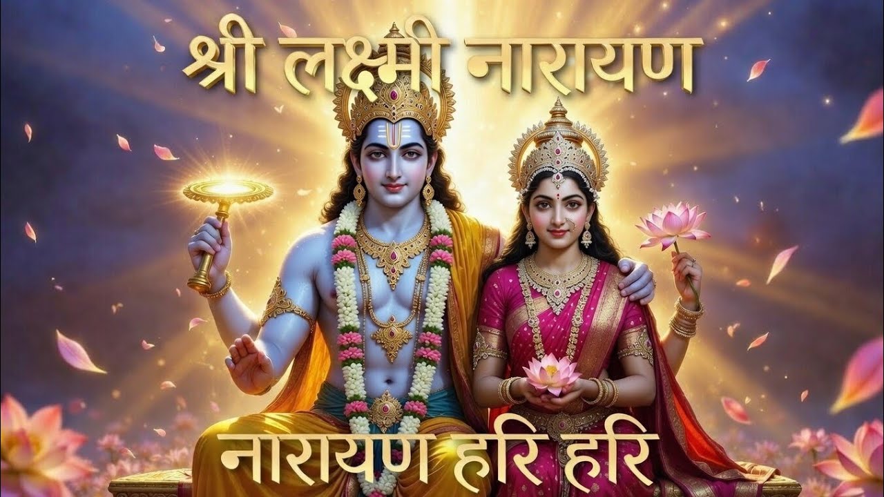 हरि ओम नमो नारायणा दिव्य विष्णु भजन Shriman Narayan Narayan Hari Hari, Shri Lakshmi Narayan Bhajan| 