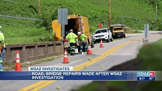WSAZ Investigates | Road, bridge repairs made after WSAZ investigation