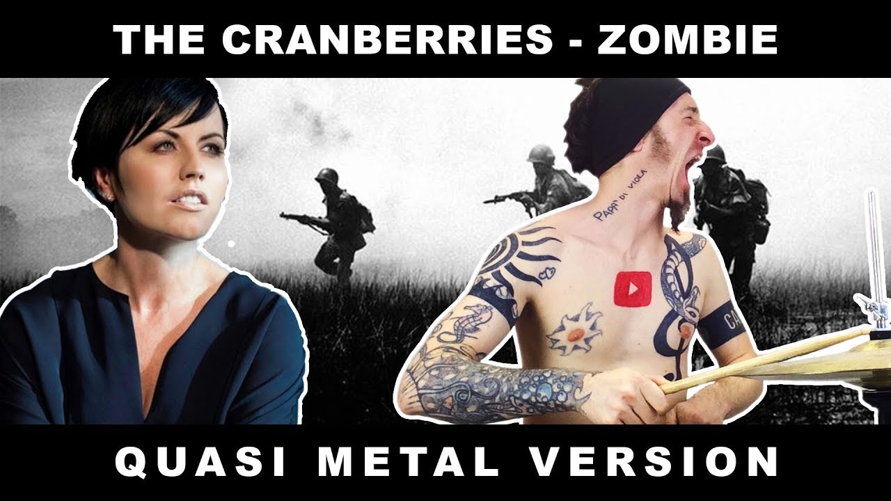 The Cranberries ZOMBIE METAL COVER (in memory of Dolores O'Riordan) RIPDolores YouTube