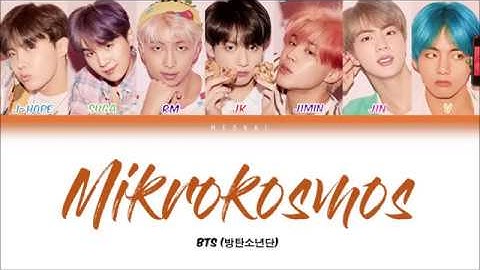 BTS - Mikrokosmos (방탄소년단 - 소우주) [Color Coded Lyrics/Han/Rom/Eng/가사]