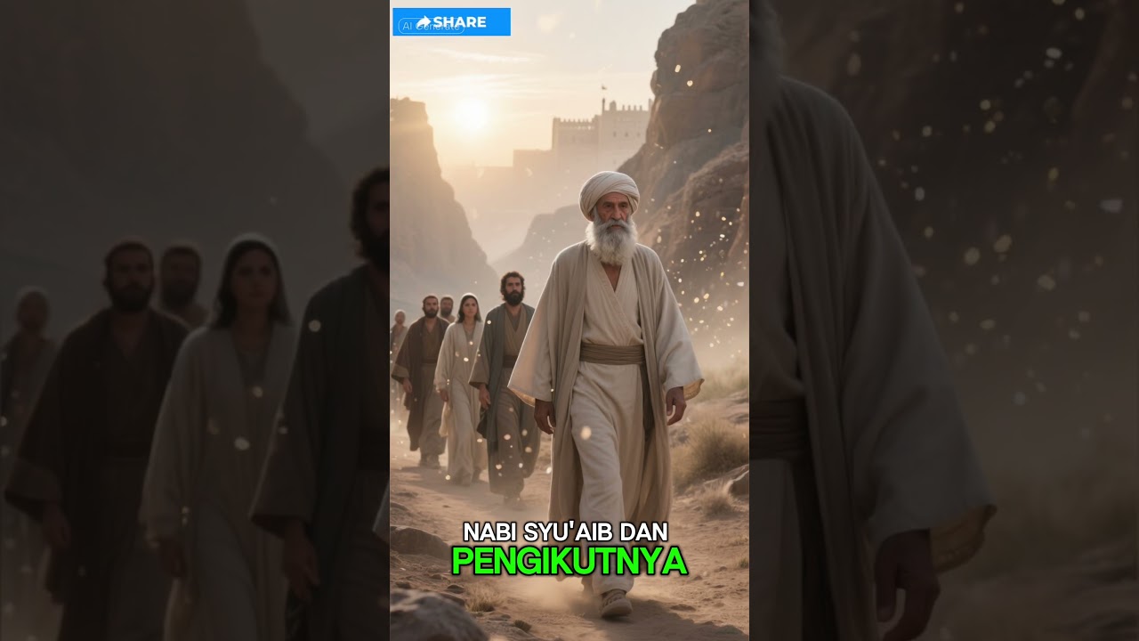 Ketika Laut Menjadi Hitam: Kisah Kaum Madyan yang Diazab Allah