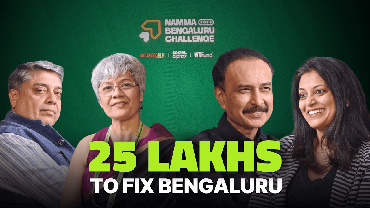 How 5 Startups Won ₹25 Lakhs to Fix Bengaluru | Namma Bengaluru Challenge 2026