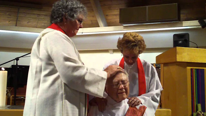 ARCWP Ordination of Janet Blakeley. Laying on of H...