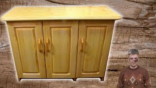 How to make wooden 3 door cupboard in workshop ------------------------------------------------------------------------------- My woodshop. 