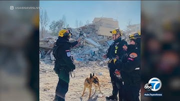 LA County first responders return from rescue efforts in Turkey