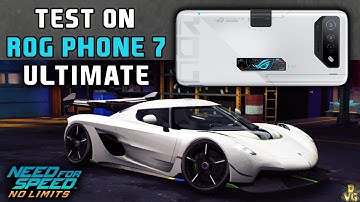 Need for Speed No Limits - Test on Asus Rog Phone 7 Ultimate