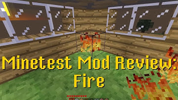 Minetest Mod Review: Non Spreading Fire