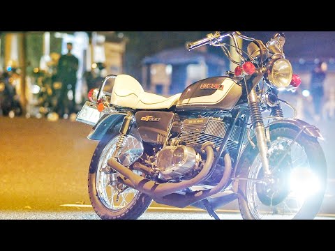 GT380 KH250 旧車2ストローク BEETチャンバー音 トライスターズ