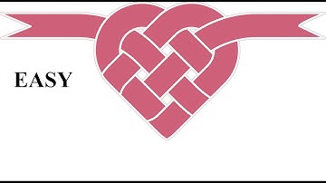 Easy Technique to Draw Celtic Heart Knot in Adobe Illustrator CC