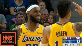 Los angeles lakers vs golden state warriors - 1st half highlights |
october 5, 2019 nba preseason