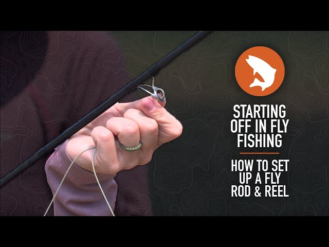 Starting Off in Fly Fishing  How to Set Up A Fly Rod & Reel 