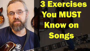 3 Exercises you MUST know on songs - Better than the usual Scales and Arpeggios jazz practice