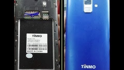 Tinmo F100 Flash File MT6572 Stock Rom Download 100% Tested Free