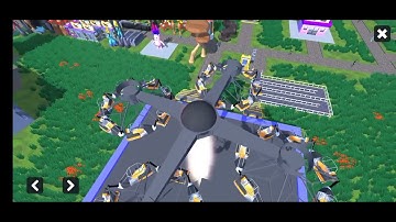 Dark Space Eagle: Flying Islands || Real Coaster