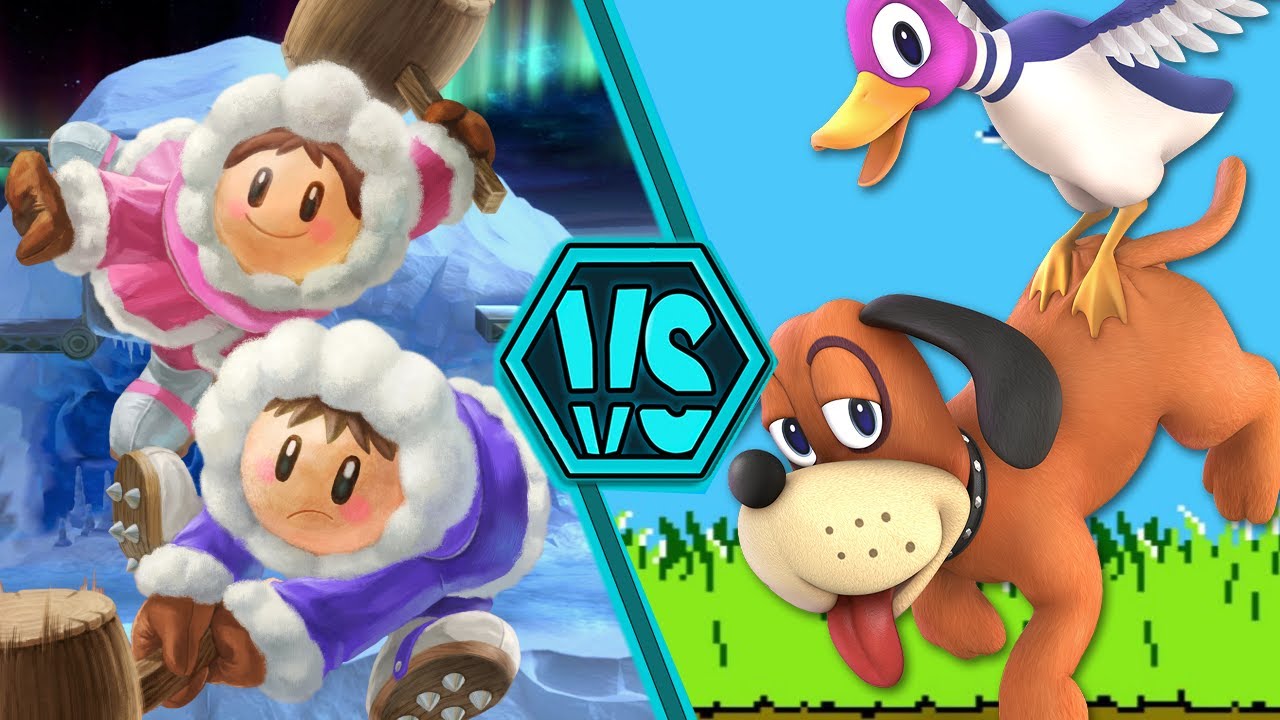 Кто канонически победит? — Ice Climbers против Duck Hunt