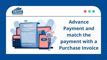 Hoe u een voorschot kunt aanmaken en de betaling kunt koppelen aan een inkoopfactuur in de Fresa-...