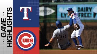 Rangers vs. Cubs Game Highlights (4\/8\/23) | MLB Highlights