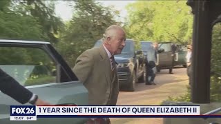 1 year since the death of Queen Elizabeth II
