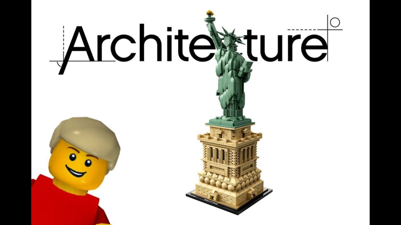 Lego Architecture Freiheitsstatue 21042 Speed Build Youtube