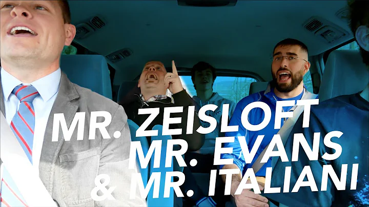 Mr. Zeisloft, Mr. Evans, and Mr. Italiani | Teacher Carpool Karaoke