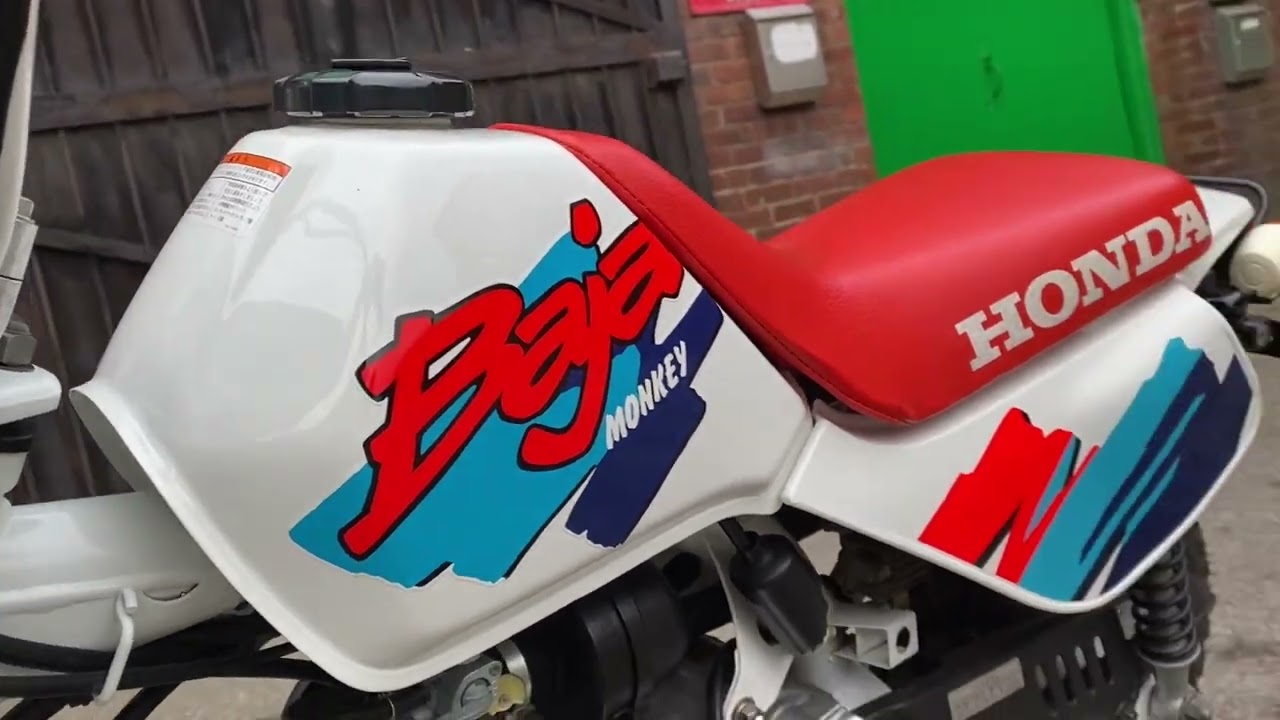 1993 Honda Monkey Baja - YouTube