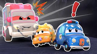 Where are the babies? EVIL AMBULANCE took them to SCARY CAVE! | Cars & Trucks Rescue for Kids by Car City Cartoon for Kids 45,119 views 1 month ago 33 minutes