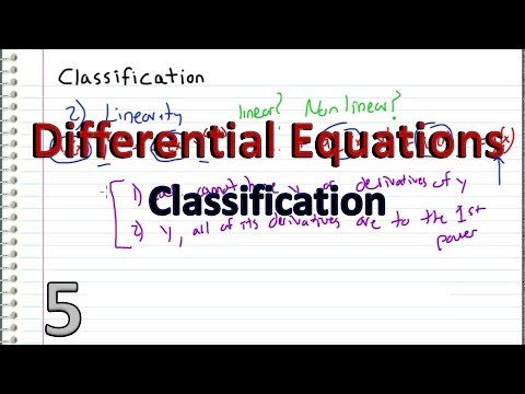 Video: Sådan Bestemmes Typen Af differentialligning