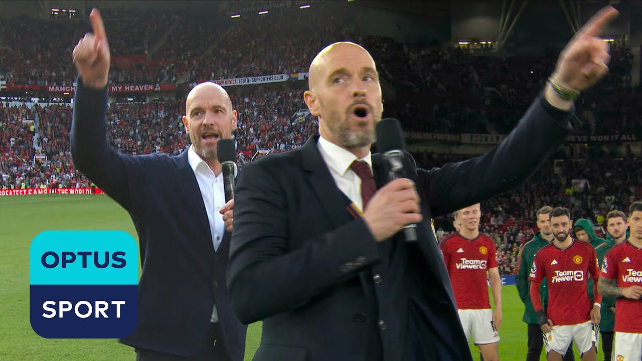 TEN HAG SPEECH: 'We will bring the cup back to Old Trafford' 🎤