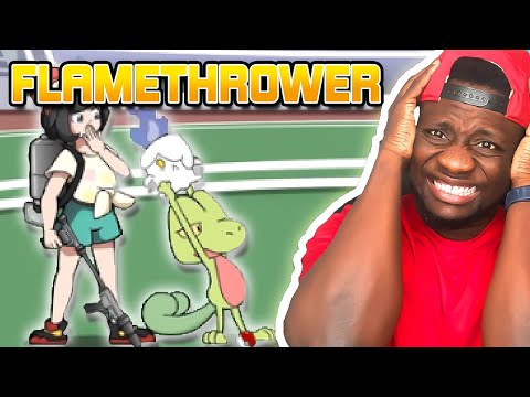 Poketuber Reacts to "Pokemon moves, literally. The full compiled series" | AroundThaReaction