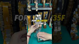 🤩For#samsunga13 testing. Every screen is tested one by one before shipping! #samsungrepair