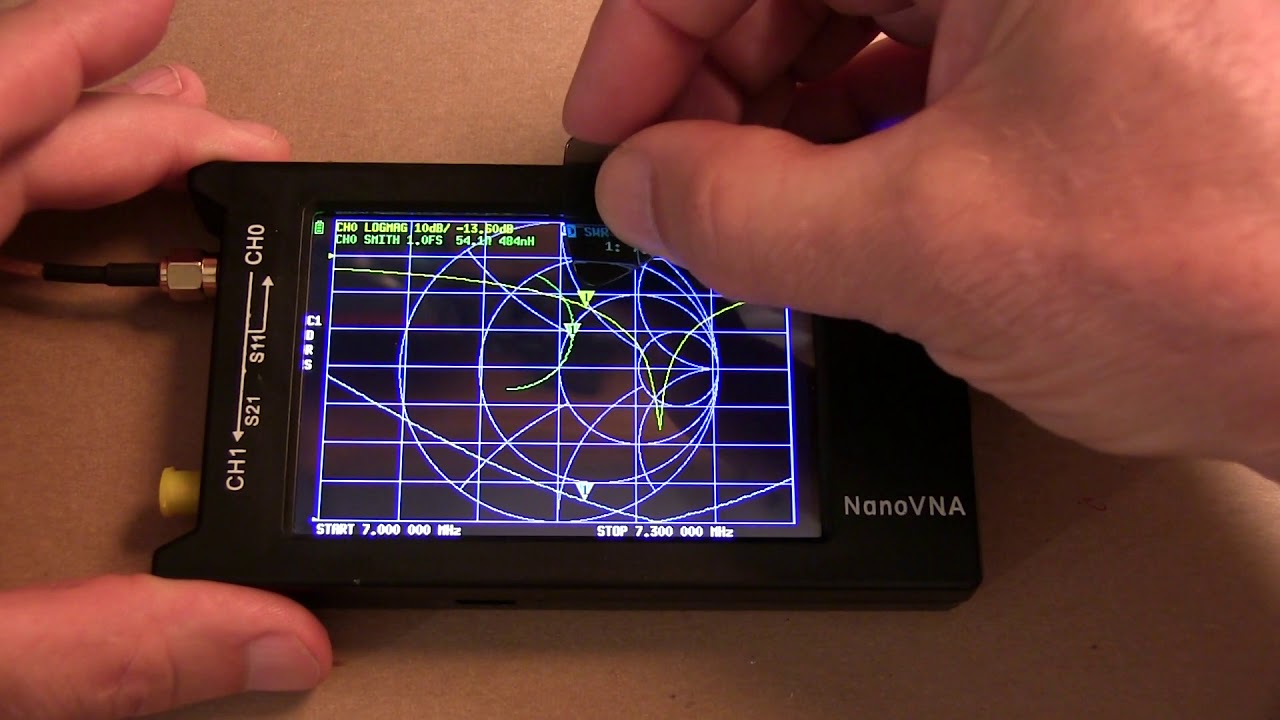 #314: How to use the NanoVNA to sweep / measure an antenna system's SWR and optimize its tuning