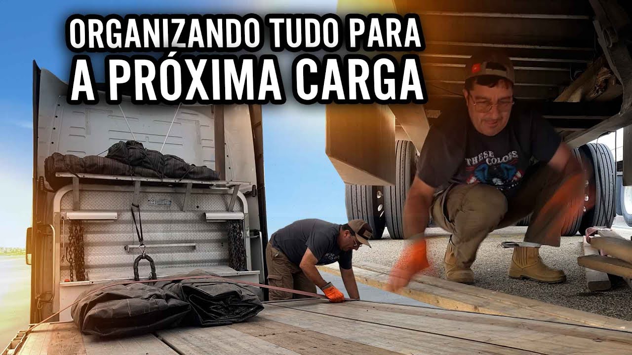 ORGANIZANDO TUDO PARA PRÓXIMA VIAGEM- DESABAFO DE UM CAMINHONEIRO 😨